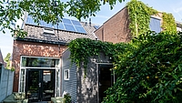 Zonnepanelen op een huis